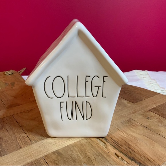 Rae Dunn Other - Rae Dunn COLLEGE FUND Piggy Bank Birdhouse NEW